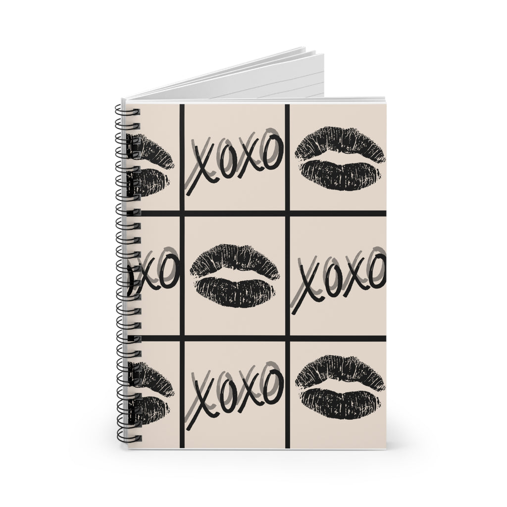 Kiss xoxo Notebook | Ruled Line
