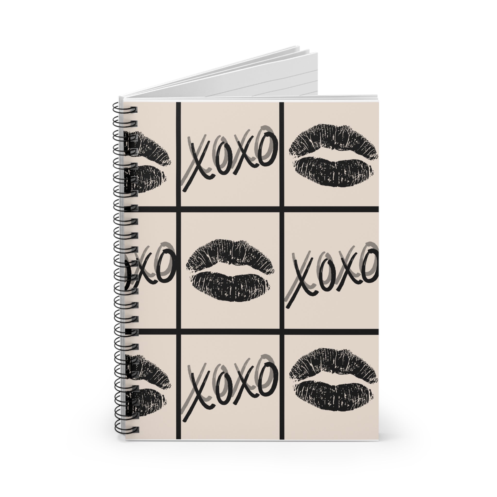 Kiss xoxo Notebook | Ruled Line