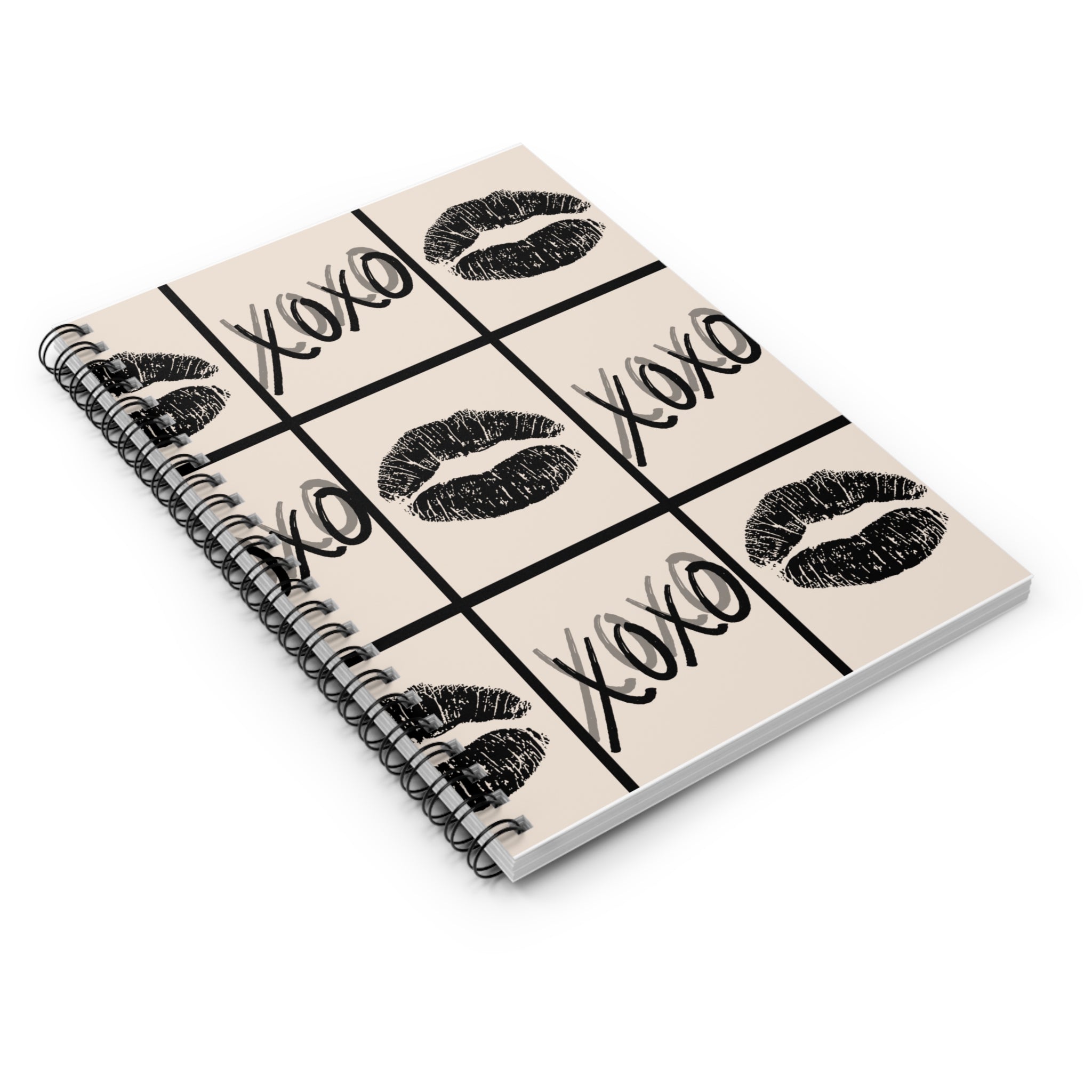 Kiss xoxo Notebook | Ruled Line