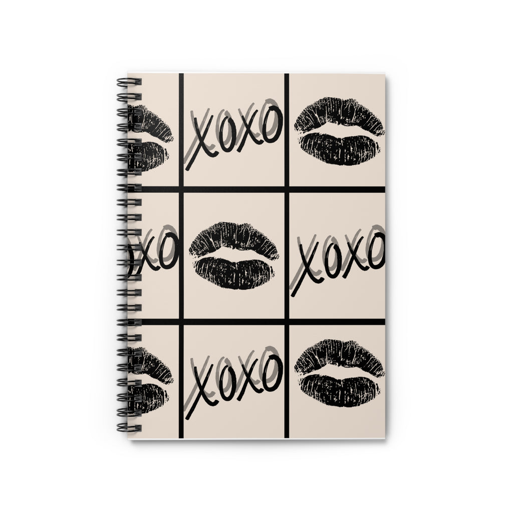 Kiss xoxo Notebook | Ruled Line